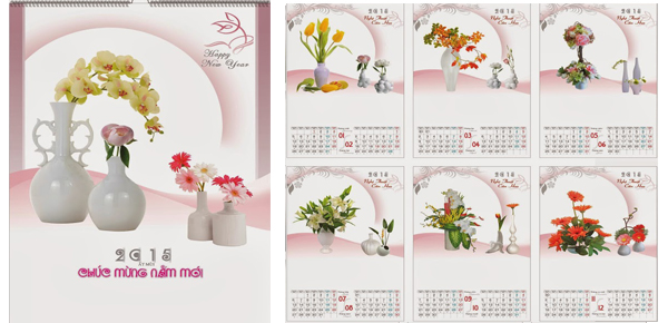 in lịch tết 2015 4