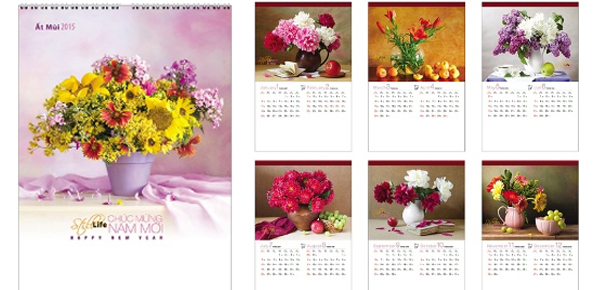 in lịch tết 2015 6