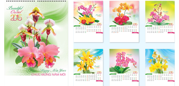 in lịch tết 2015 9