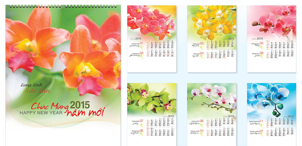 in lịch tết 2015 13