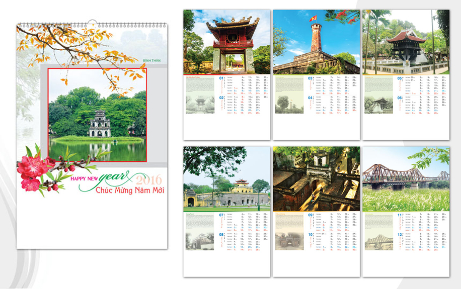 in lịch năm 2016 mẫu 30