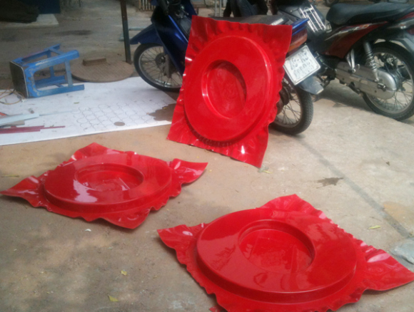 chữ hút nổi làm thế nào