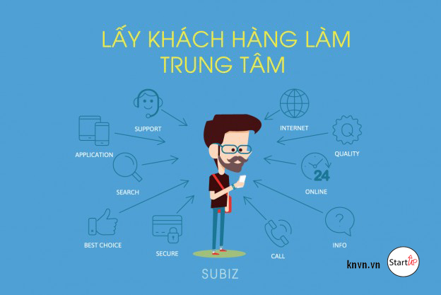 tap trung vap khách hang