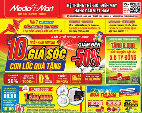 in tờ rơi điện máy