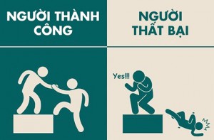5 sự khác biệt giữa người thành công và người thất bại